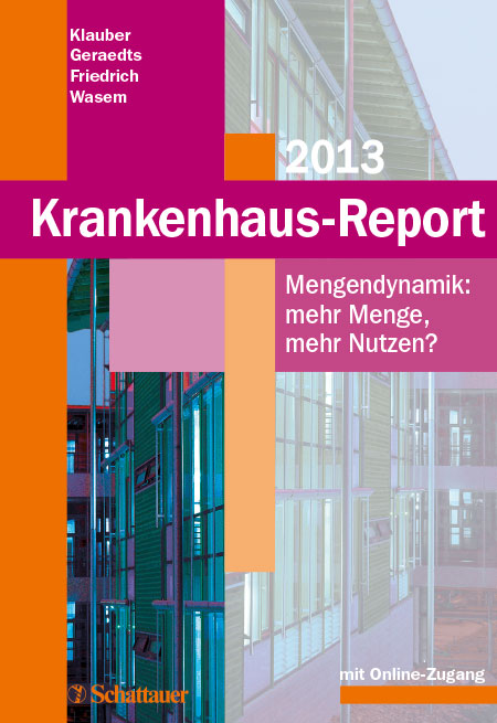 Cover der WIdO-Publikation Krankenhaus-Report 2013